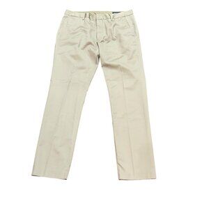 Bonobos Wednesday Khaki Dress Pants Slim Fit Straight Leg Size 35/32 Work Office